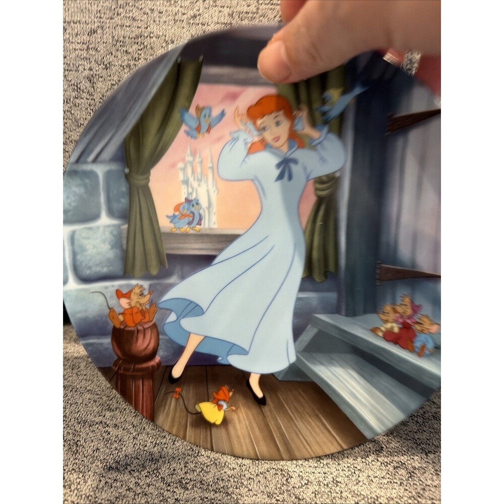 Edwin’s M Knowles 1989 Plate Number 15044A Cinderella Walt Disney Plate